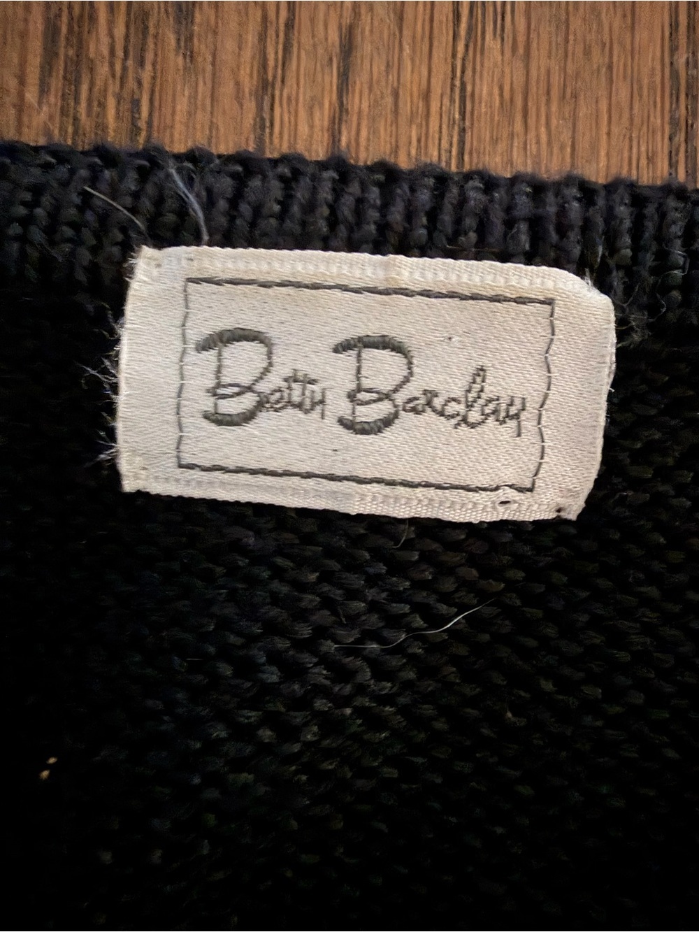 Vintage Betty Barclay Knit Sweater Dress - Picture 3 of 5